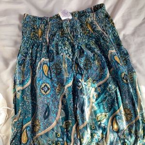 Adjustable Boho Hippie Pants S-L